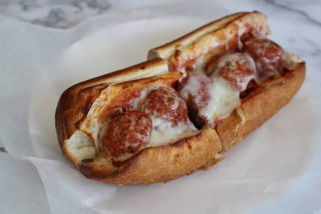 Meatball Sub - Large 10”.