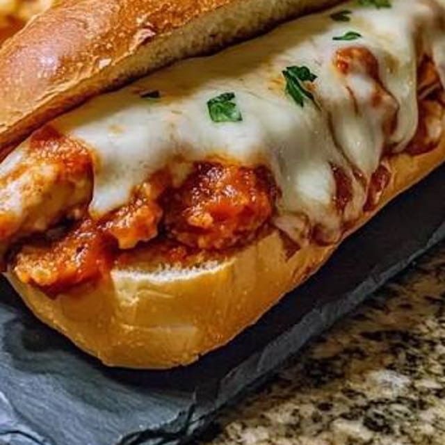 Chicken Parm Sub - Small.