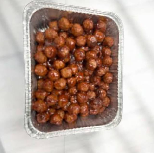 Cocktail Meatballs 1/2 Pan.