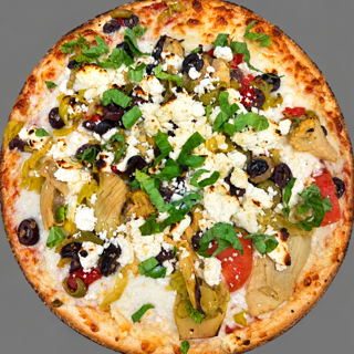 Sm Mediterranean Greek Pizza