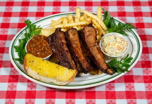 Ribs Dinner Special.