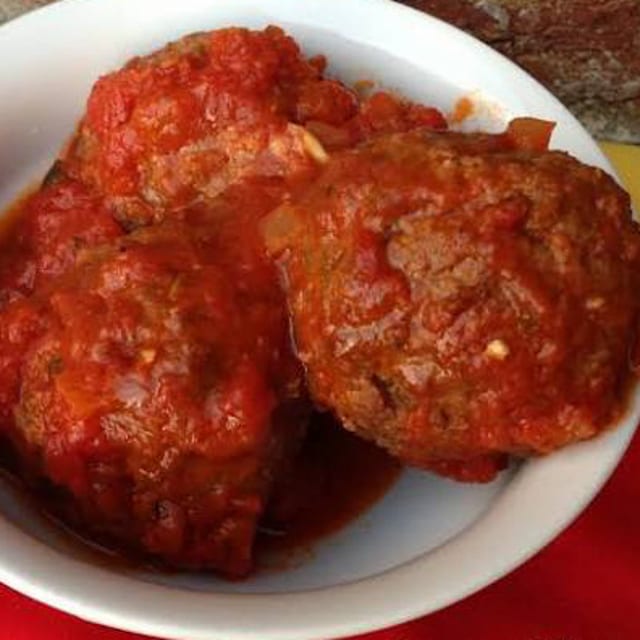 2 Meatballs w/ Marinara Sauce.