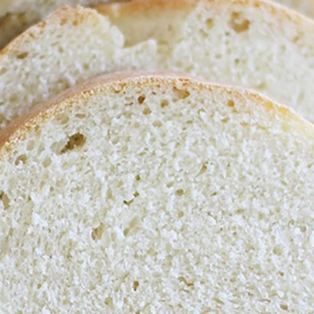 Half Side Plain Bread.