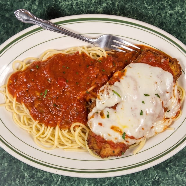 Eggplant Parm.