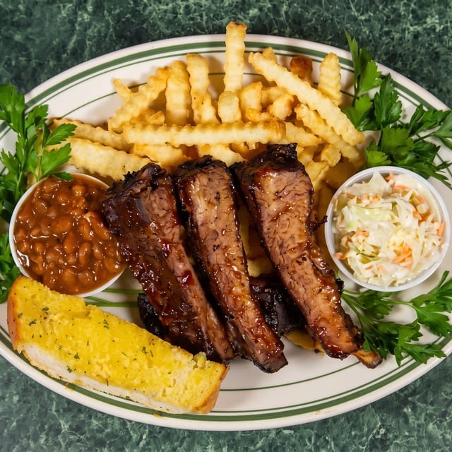Ribs Dinner Special.