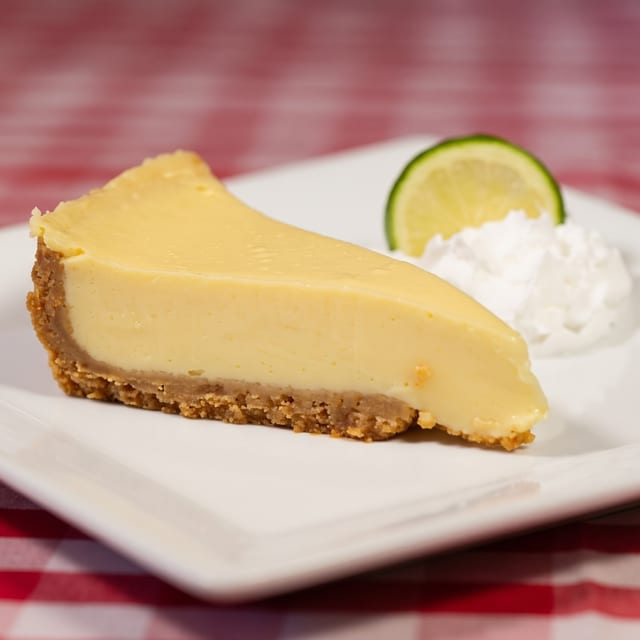 Key Lime Pie Slice.