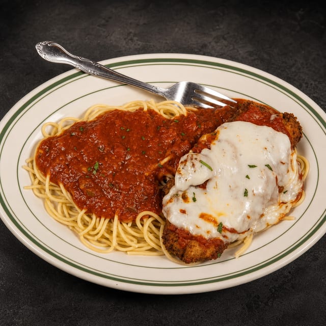 Eggplant Parm.