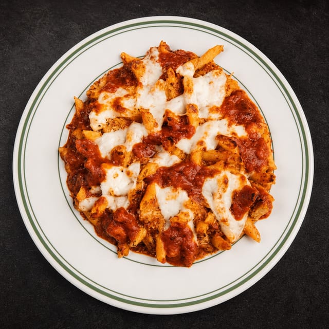 Baked Mostaccioli.