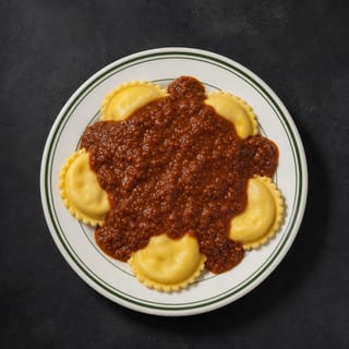 Spaghetti & Cheese Ravioli