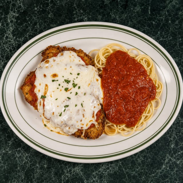 Veal Parmigiano.