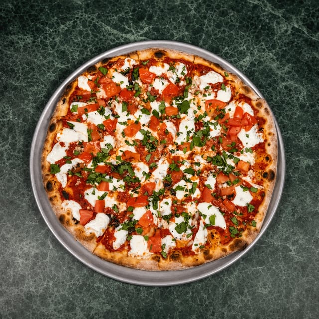Sm Margarita Pizza.