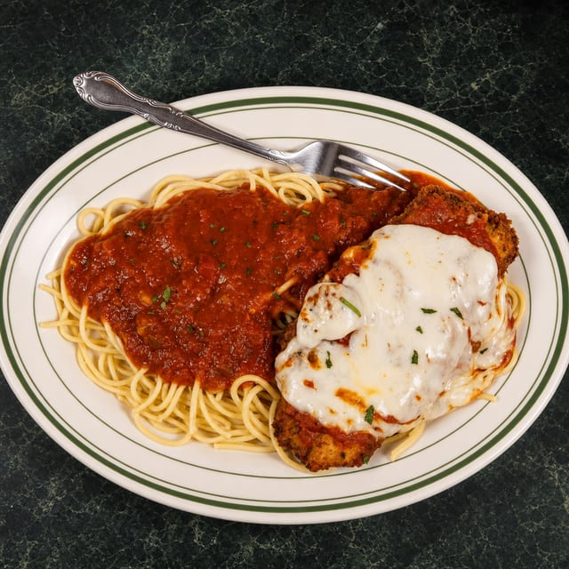 Eggplant Parm.