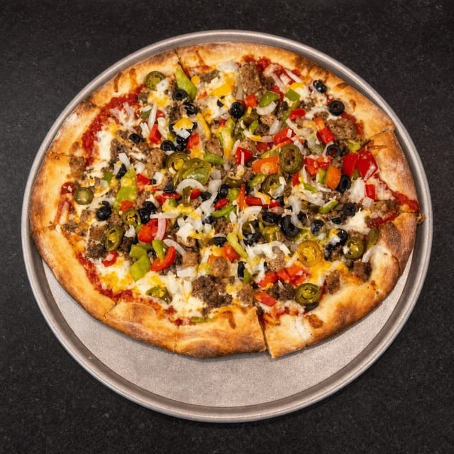 Sm Hot Maggie Pizza.