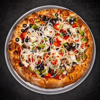 Large Mario’s Supreme pizza 