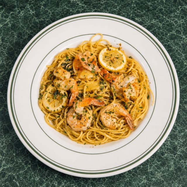 5 Jumbo Shrimp Scampi.