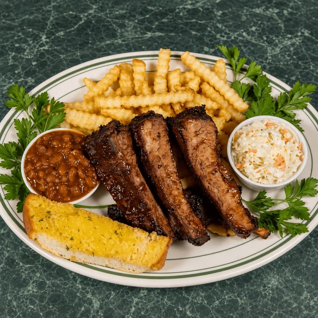 Ribs Dinner Special.