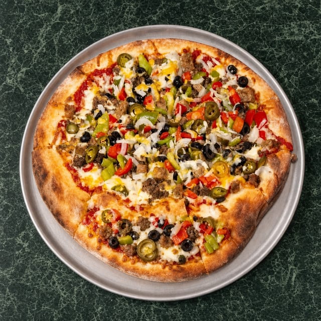 Sm Hot Maggie Pizza.