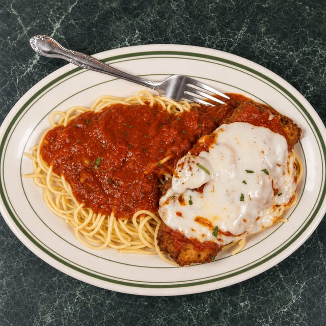Eggplant Parm.