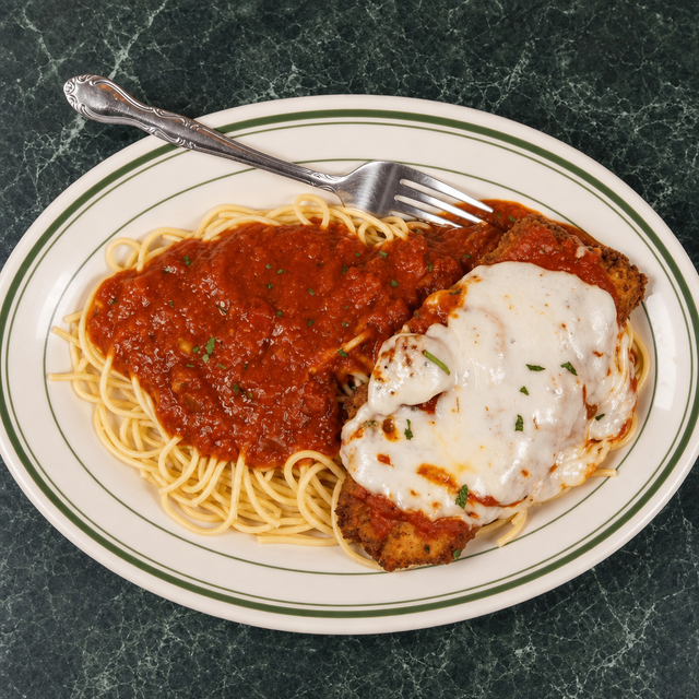Eggplant Parm.