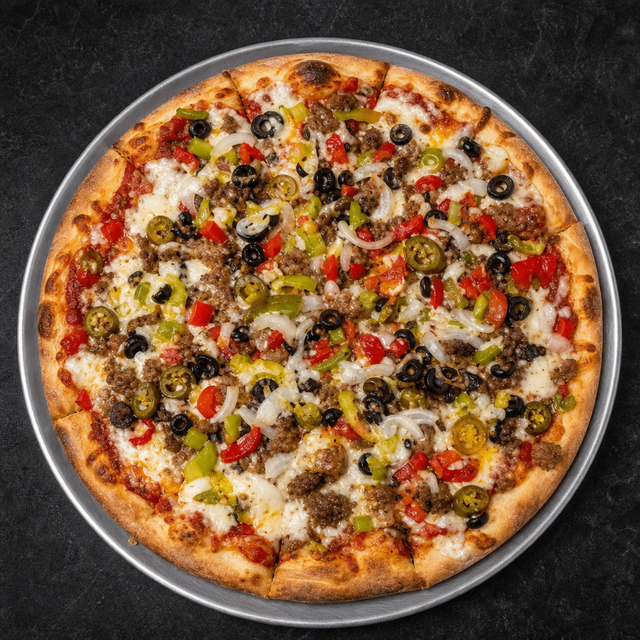 Sm Hot Maggie Pizza.