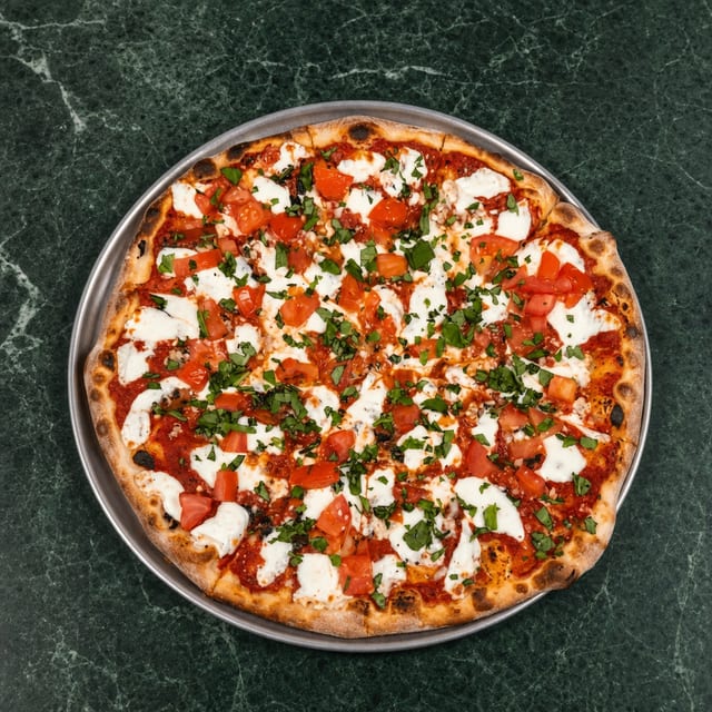 Sm Margherita Pizza.