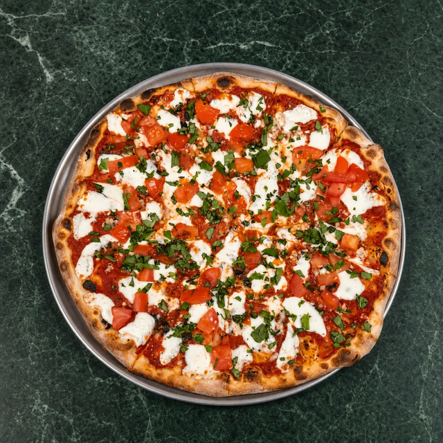 Sm Margherita Pizza.