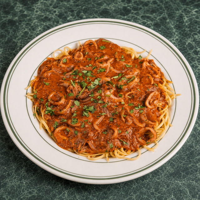 Calamari & Linguine.