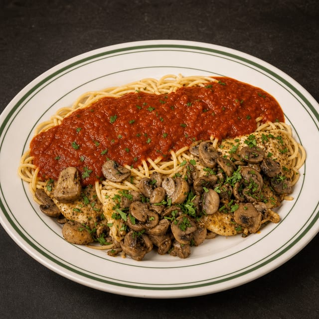 EB Chicken Marsala.