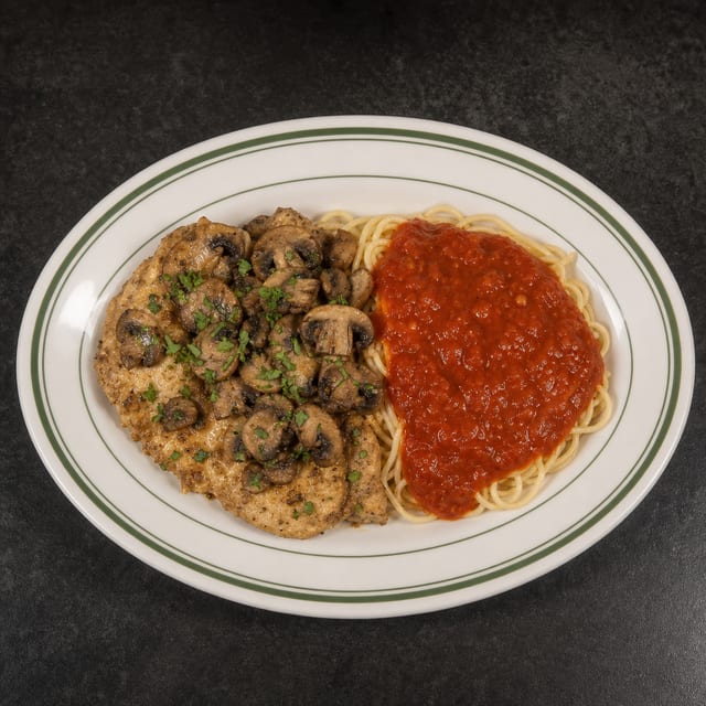 Chicken Marsala.