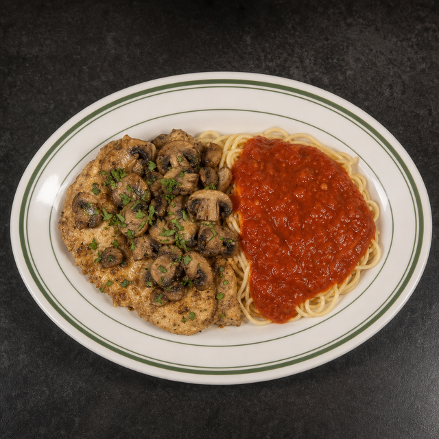Chicken Marsala.